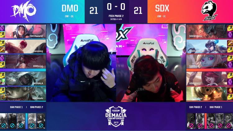 [赛后]DMO 1-0 SDX, 无限超神阿卡丽, DMO.xiye完美首秀(2)