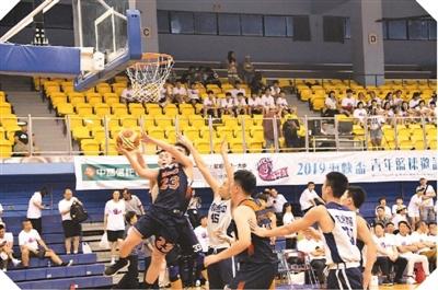 “海峡杯”青年篮球邀请赛在台北开赛(1)