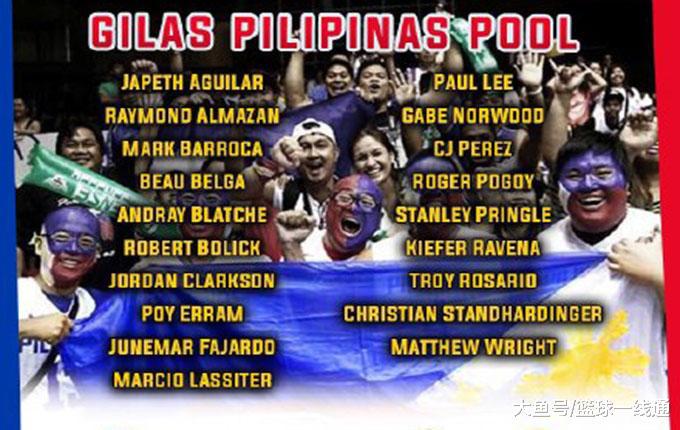 2019男篮世界杯菲律宾组最强阵容，3人被誉为同位置上的亚洲第一人，实力秒杀中国男篮(1)