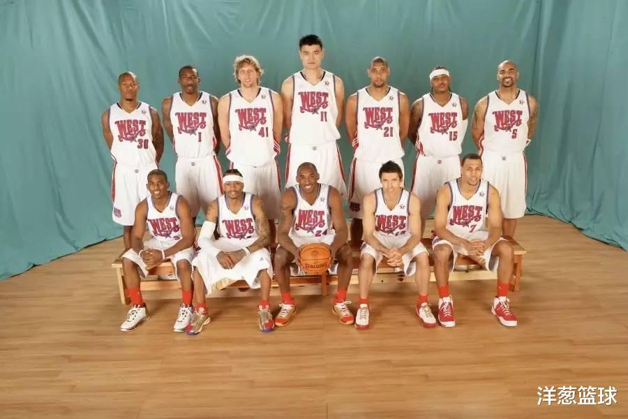 12年前NBA全明星：皮尔斯给詹皇当替补，科比艾弗森首次合作(11)