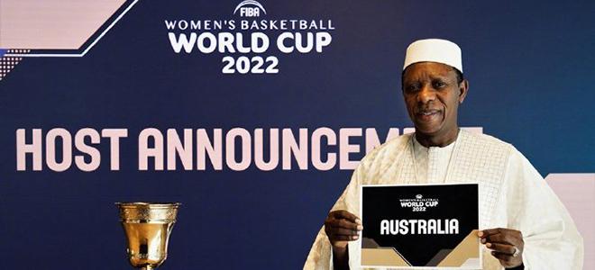 官宣: 澳大利亚将举办2022年女篮世界杯(1)