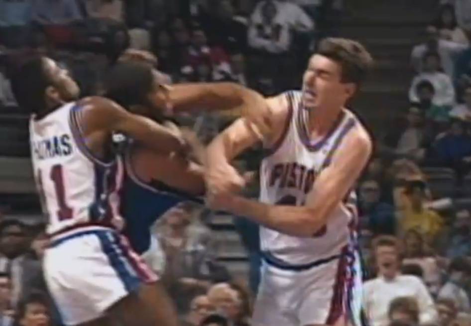 前活塞球员: 30年前的NBA你简直可以故意伤人 还不用吃技犯(1)