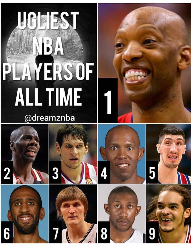 nba最丑的人 NBA历史最丑9人(2)