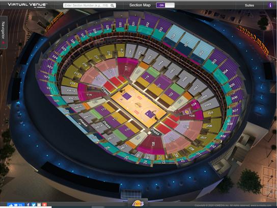 nba球场座位选择 NBA球馆座位图和票价揭秘(3)