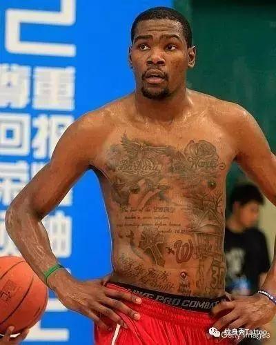 nba火手纹身 盘点｜十位NBA巨星的霸气纹身(4)