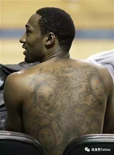 nba火手纹身 盘点｜十位NBA巨星的霸气纹身(10)