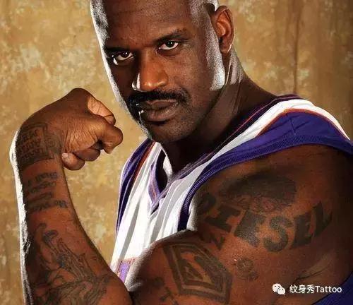 nba火手纹身 盘点｜十位NBA巨星的霸气纹身(11)