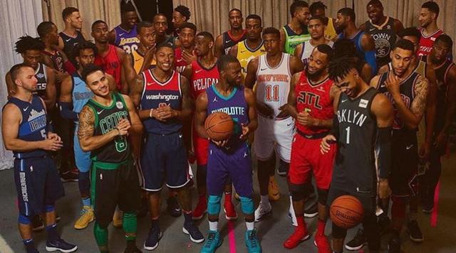 20172018赛季nba球衣 18赛季全新NBA球衣正式发布(2)