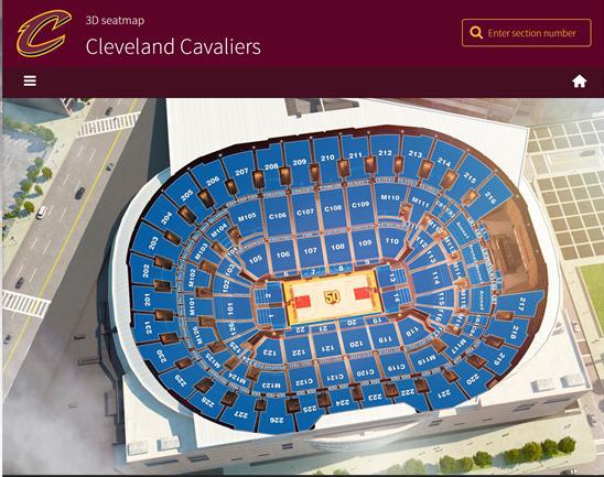 nba场馆分布图 NBA球馆座位图和票价揭秘(5)