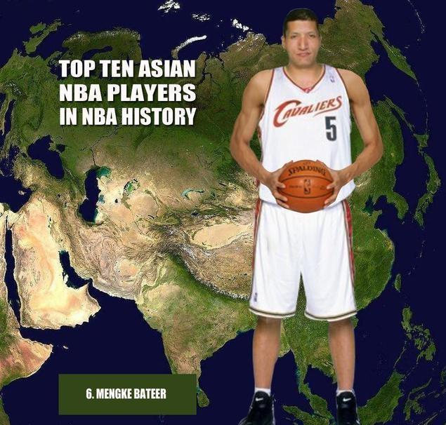 亚洲nba球员 NBA亚洲球员前十(5)