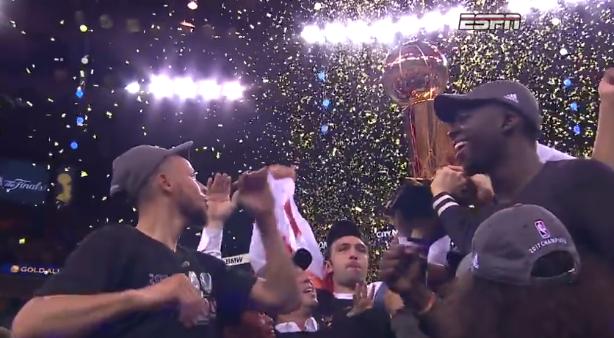 2017nba那个球队赢了 勇士夺得2017年NBA总冠军(2)