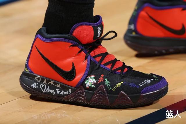 NBA球员上脚：万圣节战靴，詹姆斯欧文唐斯都有(14)