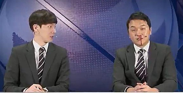韩国网上看nba 韩国NBA主播直播飙血(1)