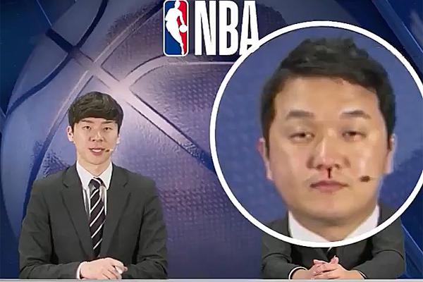 韩国网上看nba 韩国NBA主播直播飙血(2)
