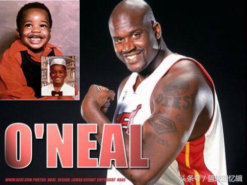 nba可爱球星 NBA球星儿时照片对比(27)