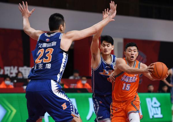 篮球丨CBA第二阶段：福建豹发力胜上海久事(2)