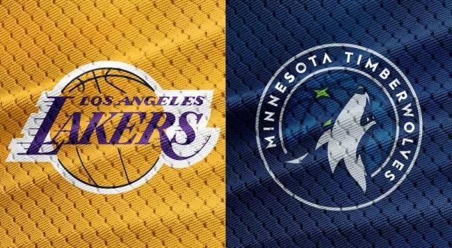 NBA常规赛明尼苏达森林狼vs洛杉矶湖人高清直播地址(1)