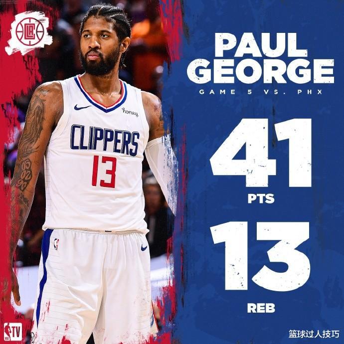 NBA球星的最强形态！G5乔治7场35+，G6汤普森11记三分佛光普照(1)