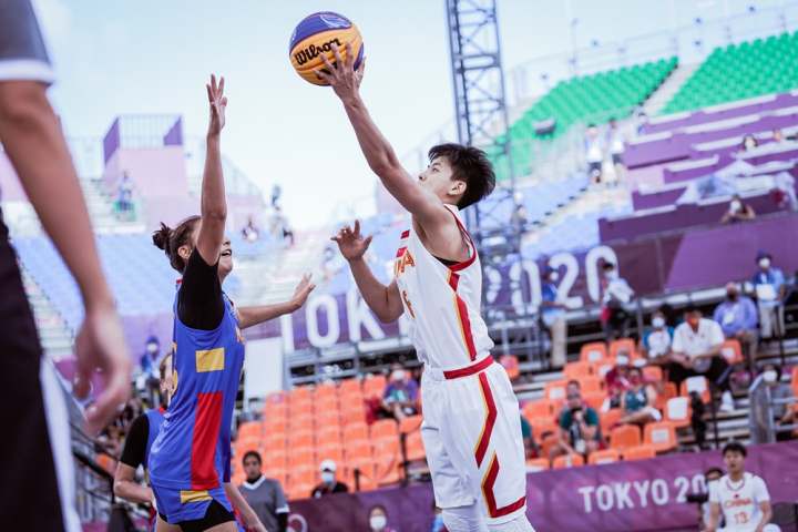 接连轻取蒙古和意大利，中国女篮三人篮球打进四强(3)