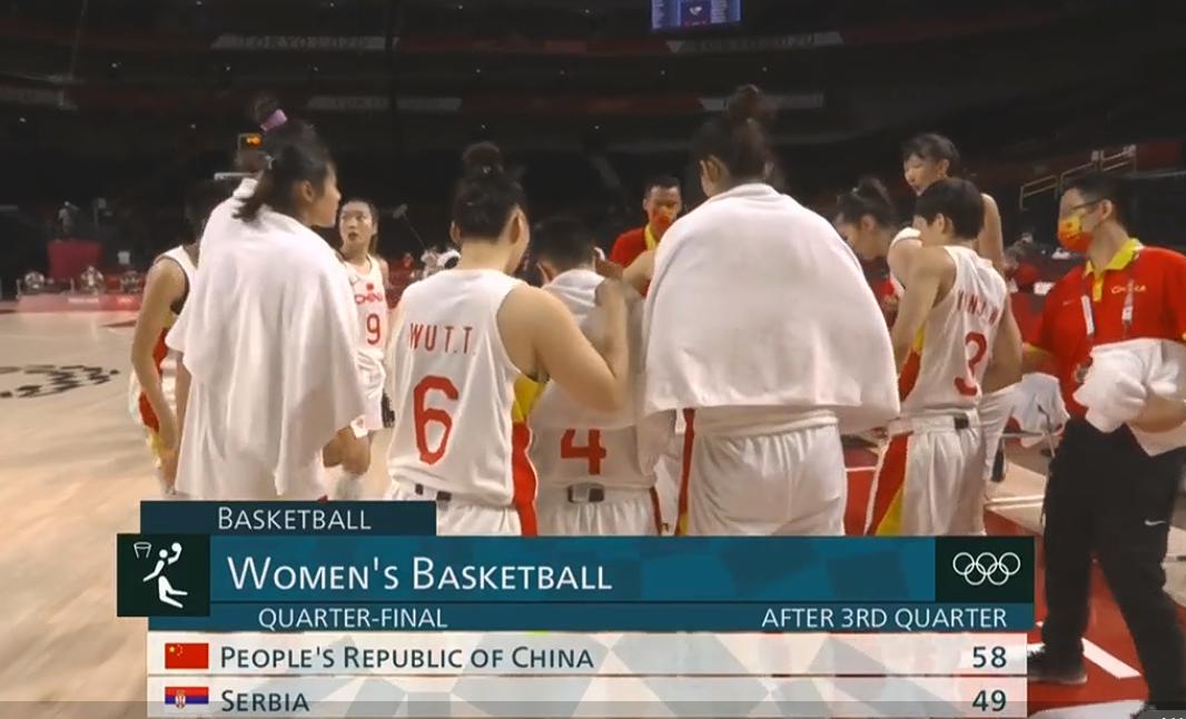 22次失误太致命！中国女篮输塞尔维亚无缘4强，末节被轰28：12(1)