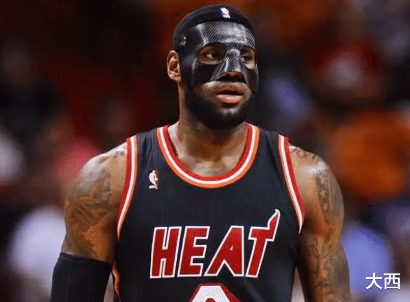 NBA戴过黑色面具的5大球星，大帝很霸气，科比神似佐罗(4)