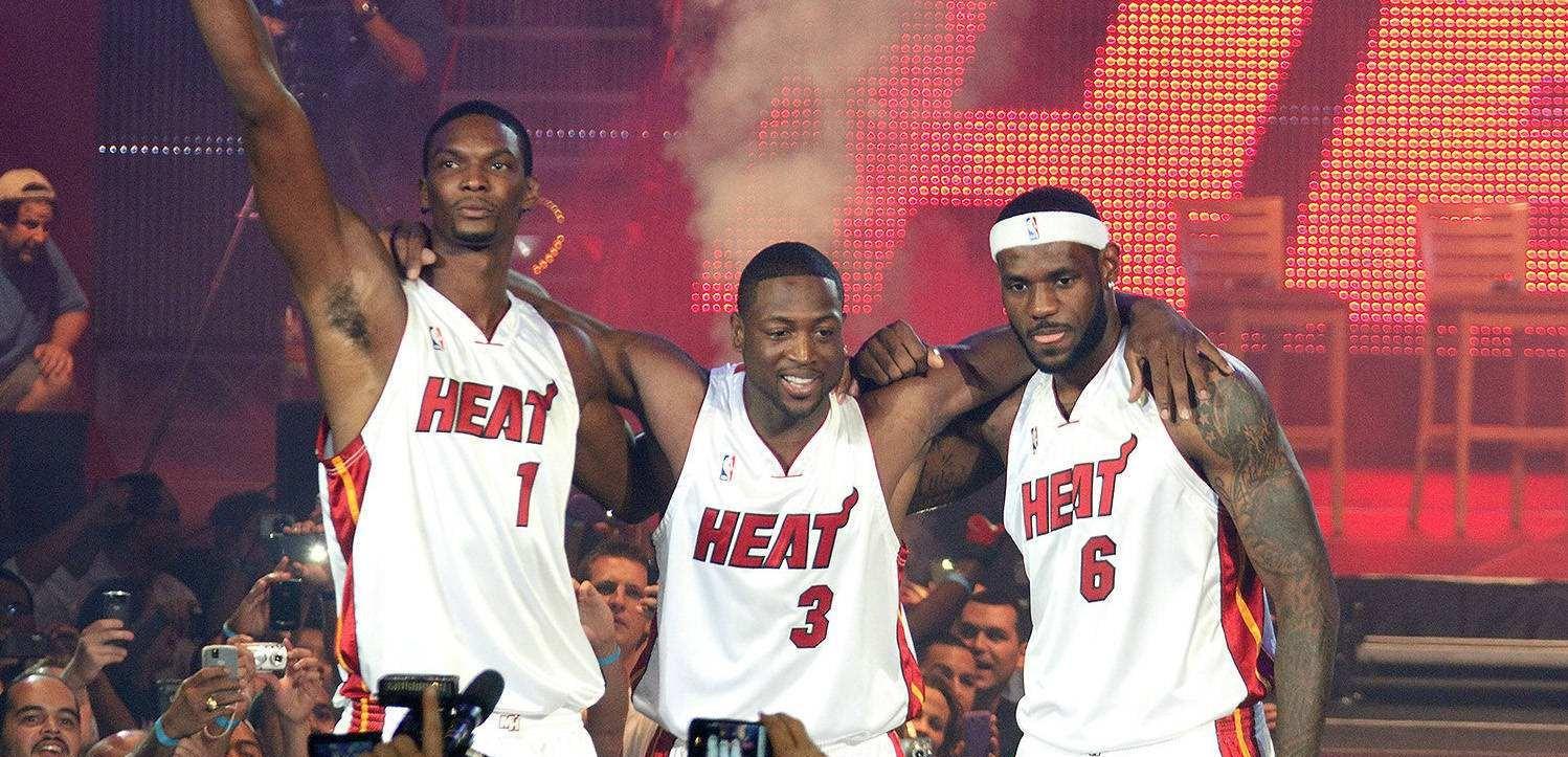 NBA历史上著名的三巨头组合，哪一组战力更强呢？(5)