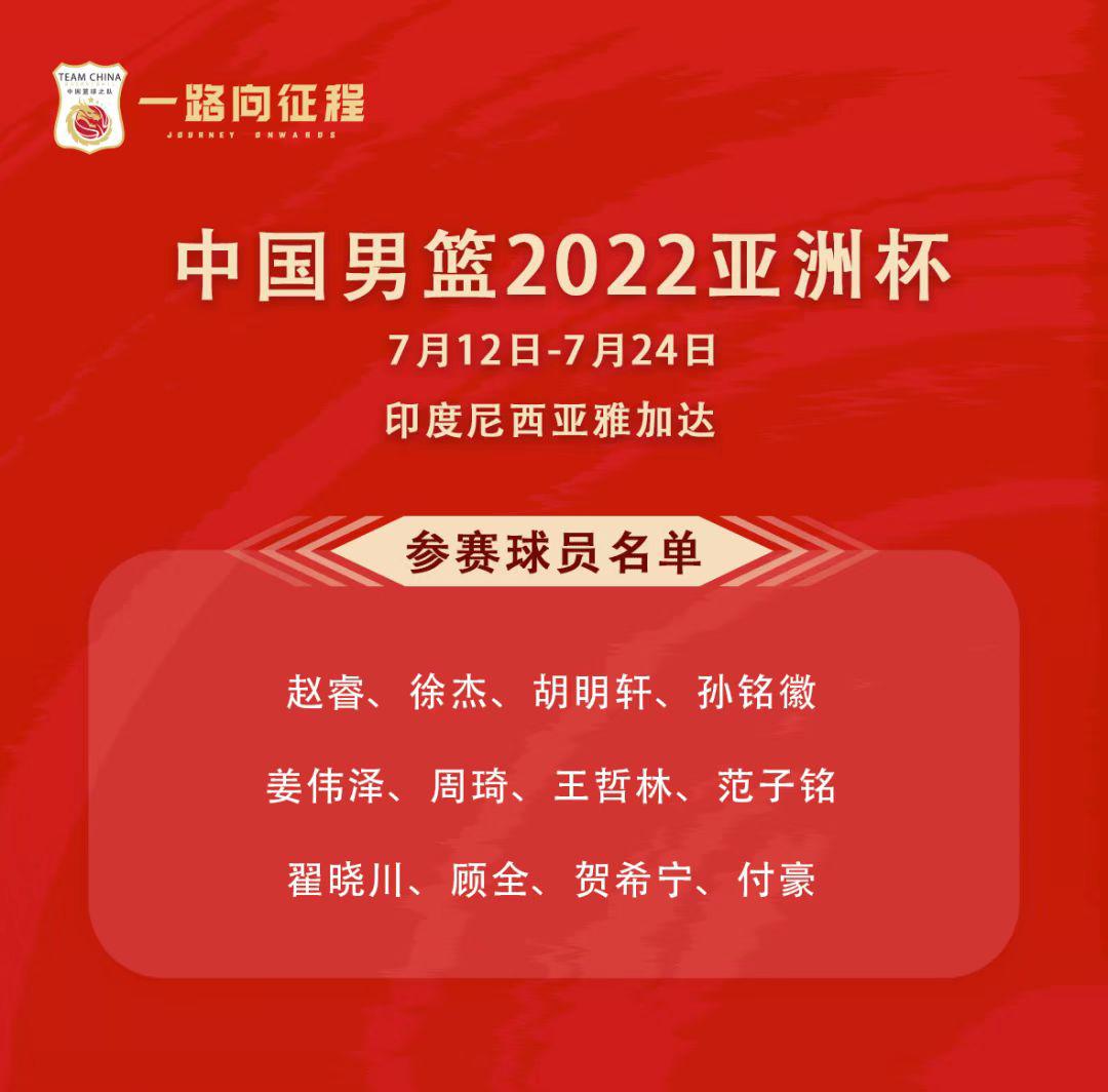 Danh sách 12 người trong thông báo chính thức bóng rổ nam Trung Quốc, lý do của Xu Jie một lần nữa đã được công bố, Du Feng không thấy người sai (1)