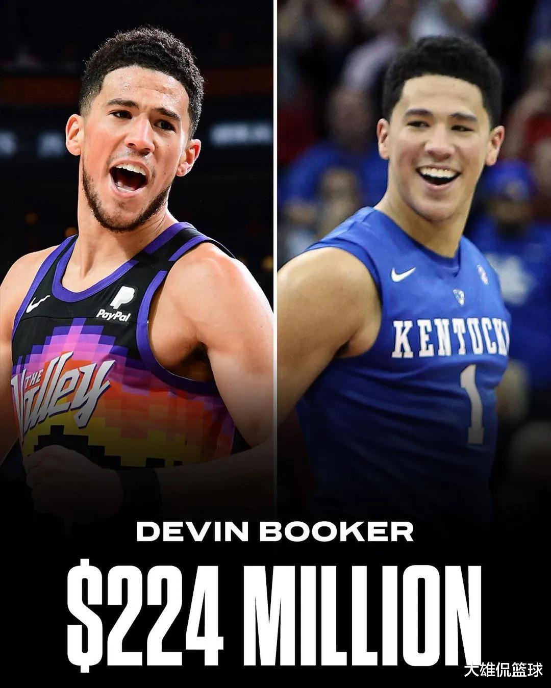 美媒列出肯塔基大学出身的十名合同过亿美元的NBA现役球员(3)