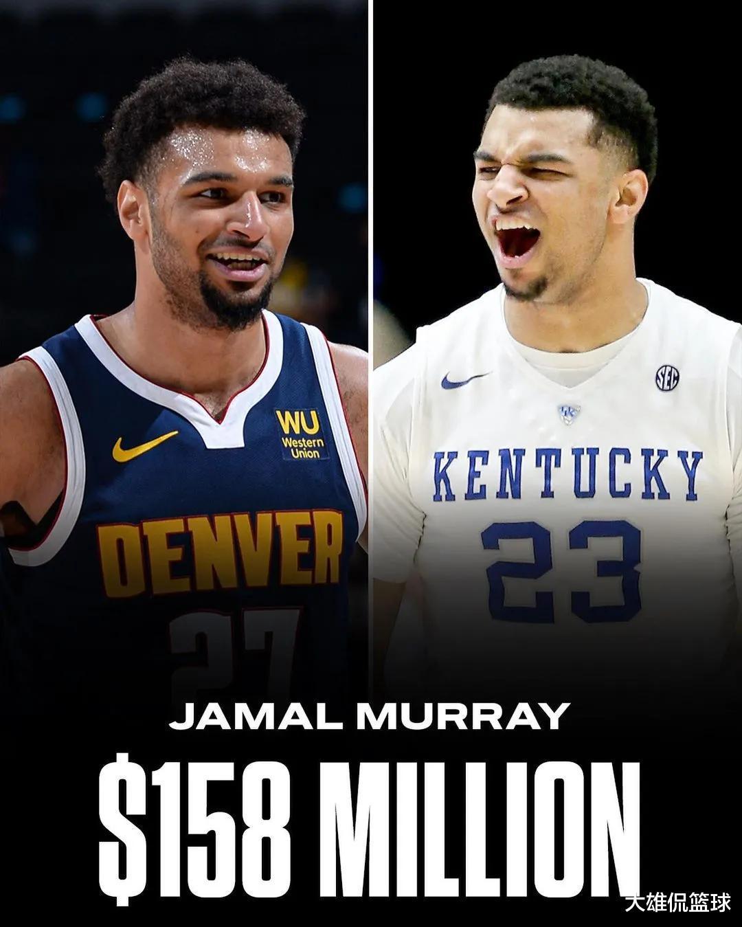 美媒列出肯塔基大学出身的十名合同过亿美元的NBA现役球员(10)