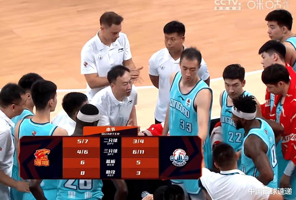 CBA buồn bã, bóng rổ nam Qingdao Tek Thâm Quyến, viện trợ kép 40 điểm, Salinjie Cắt 22+10 (4)