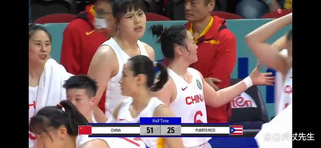 看中国女篮打世界杯真叫享受，可以在与橡胶人的较量中轻松取胜(4)