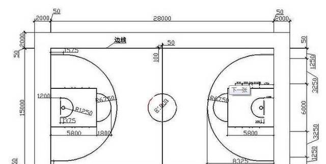 标准篮球场的尺寸，你都知道么？(3)