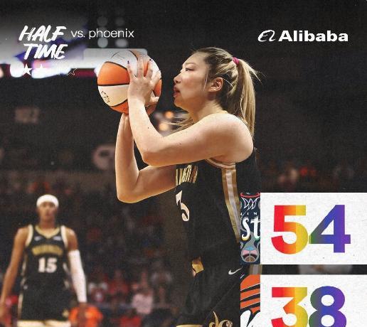 WNBA：李梦首次首发4三分14分狂创12纪录中国女篮核心大爆发(6)