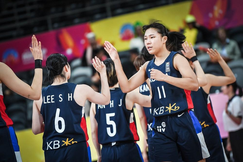 女篮亚洲杯-韩国女篮战胜菲律宾获得本届女篮亚洲杯第五名
北京时间7月1日，202(4)