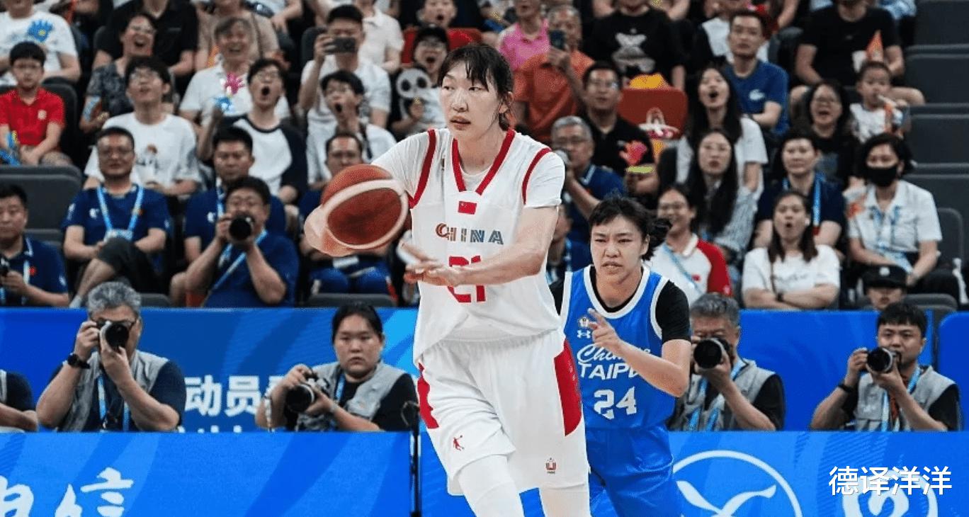 身高优势完美压制！中国大运女篮完胜对岸，进入决赛对阵日本(2)