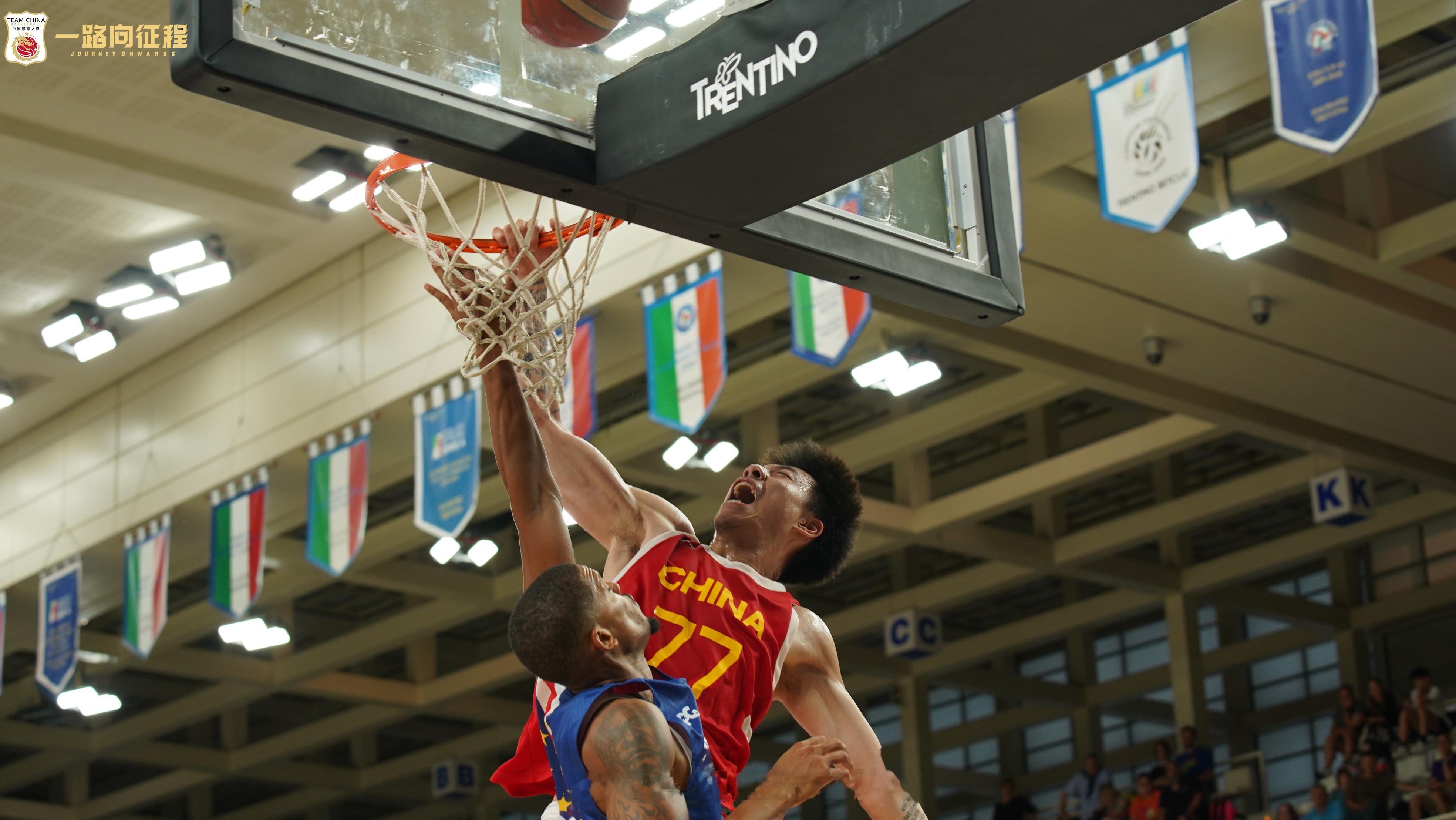 中国篮球之队晒今日数据：进攻效率高达126.8 崔永熙18分全队最佳(4)