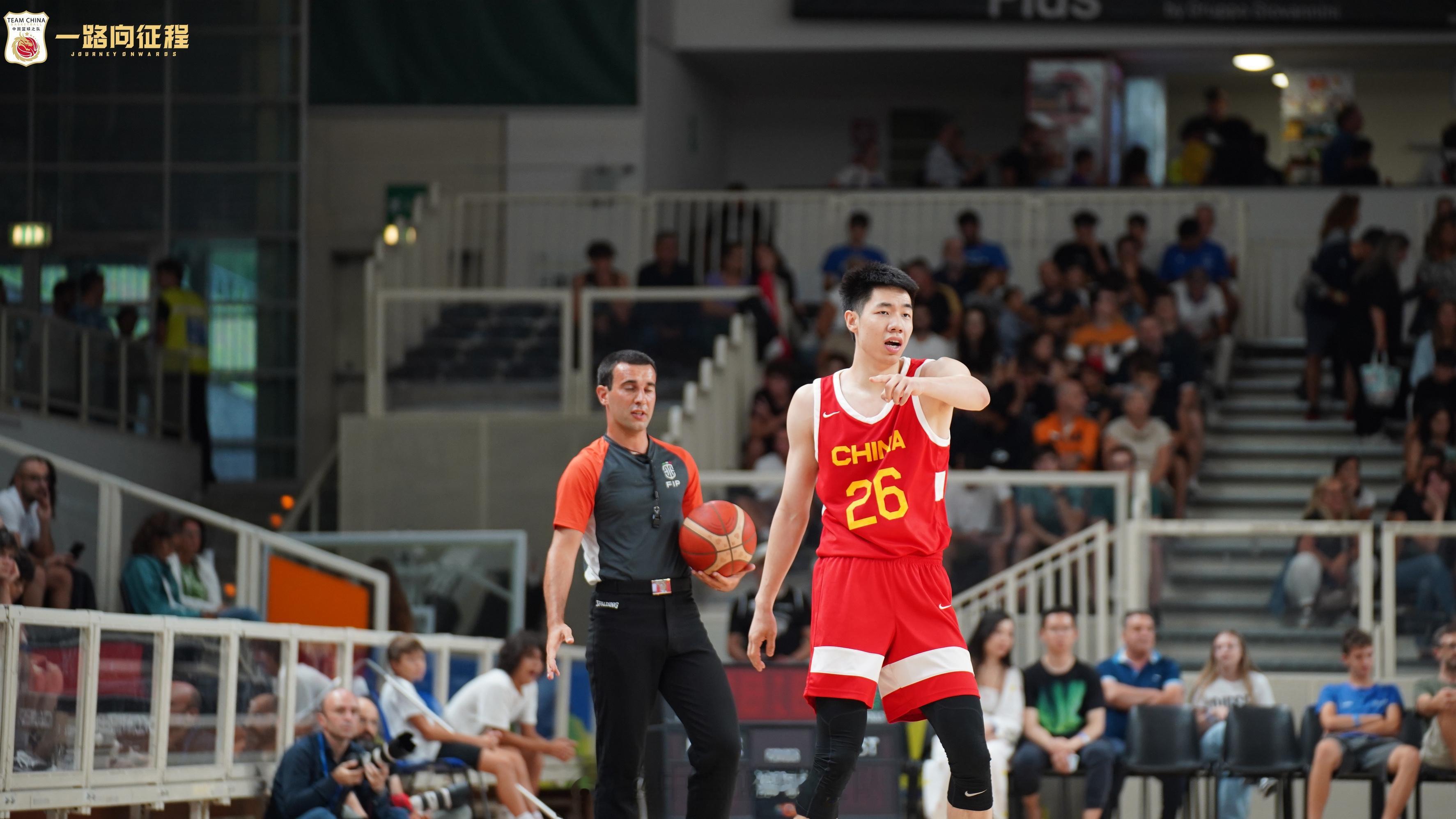 中国篮球之队晒今日数据：进攻效率高达126.8 崔永熙18分全队最佳(6)