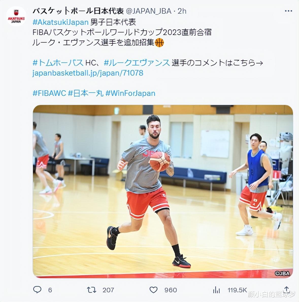 日本男篮再增1名归化球员：渡边归队硬实力大增 三场热身赛出成果(2)