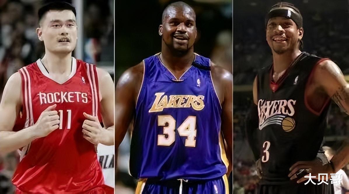 NBA含金量最高的5届名人堂：姚明鲨鱼16届第三，邓肯科比20届第二(5)