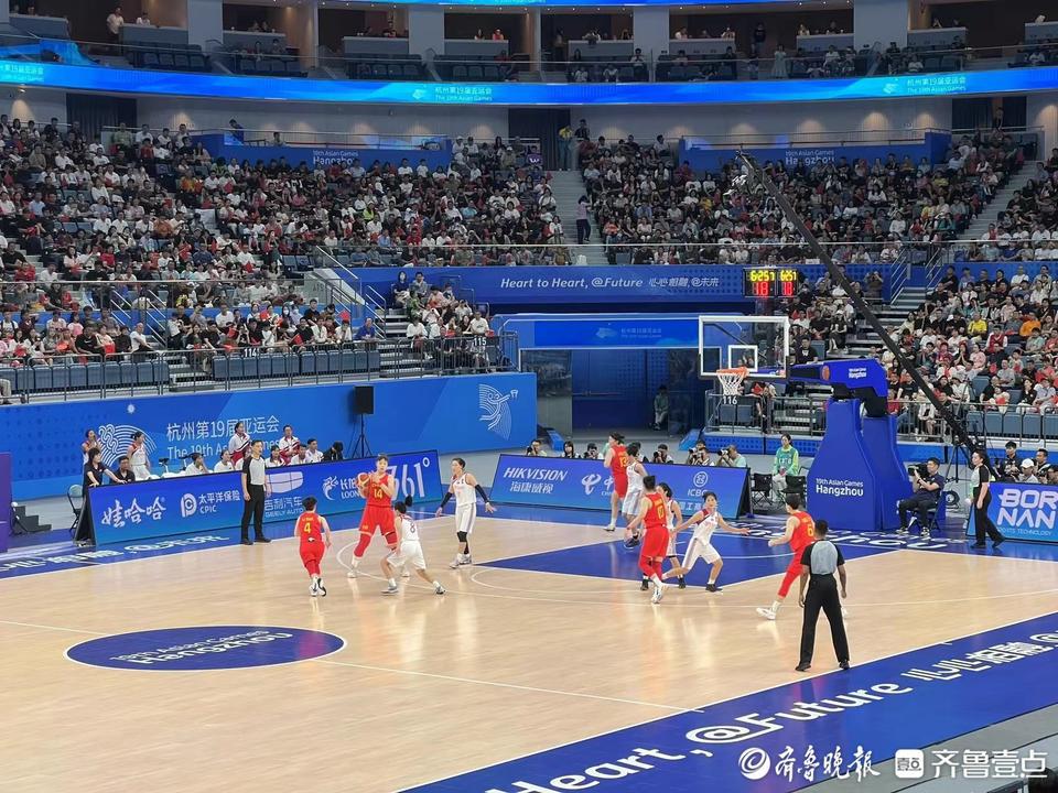观潮|全场战报：中国女篮100：44战胜朝鲜，取得决赛门票(1)