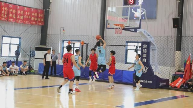迎“篮”而上！2024信阳市平桥区首届职工篮球联赛开赛(10)