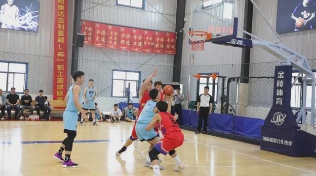 迎“篮”而上！2024信阳市平桥区首届职工篮球联赛开赛(12)