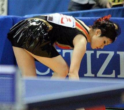 号称日本最时尚乒乓球选手, 曾效力北京队, 因“衣不蔽体”被禁赛(2)