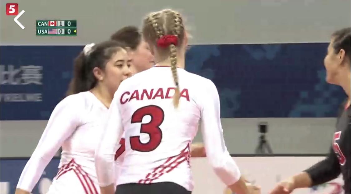 积分榜：一场3-2让加拿大上升，中国女排迎来劲敌，美国濒临出局(1)