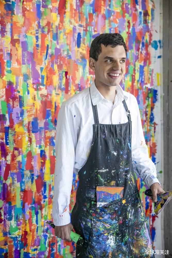 自闭症天才1幅画作可高达30万 每天抽搐10次 费德勒是他头号粉丝(3)