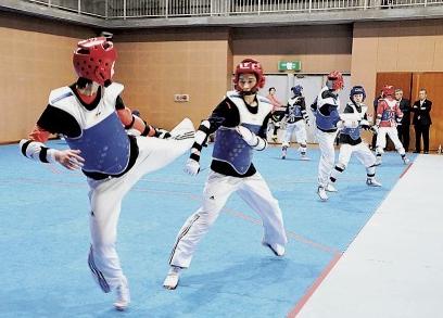 中国跆拳道队延长日本外训 疫情影响暂时无法归国(1)
