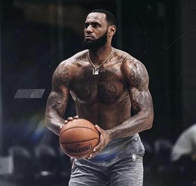 詹姆斯的肌肉在NBA算是什么级别？(6)