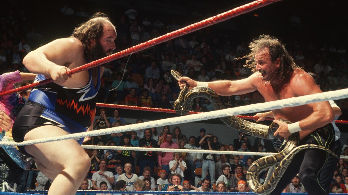 盘点“万圣浩劫”疯狂大事件，WWE“蛇王”竟被自己的蛇咬过？(5)