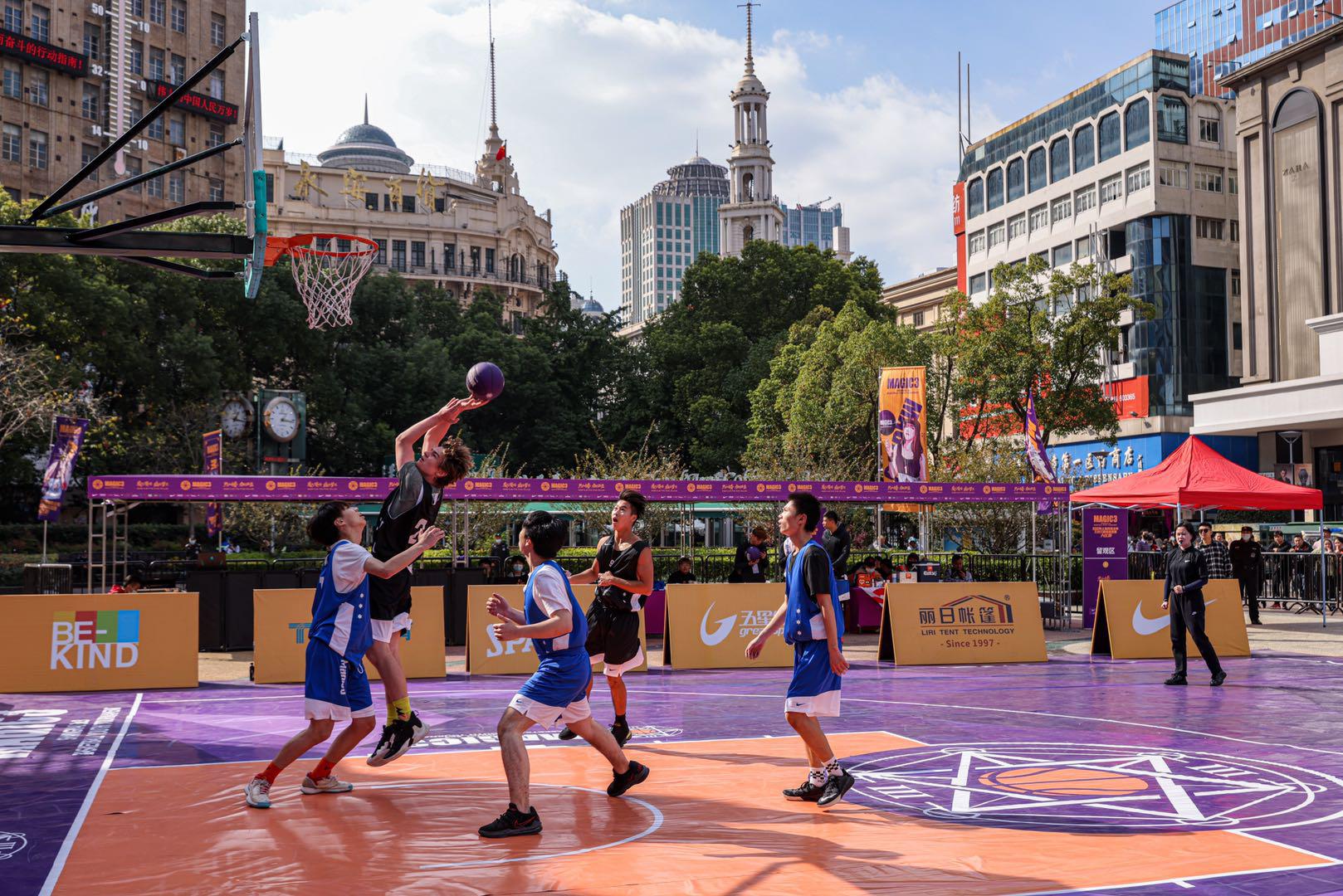本土品牌赛事走出国际范, MAGIC3上海市青少年三对三超级篮球赛大区赛开幕(2)