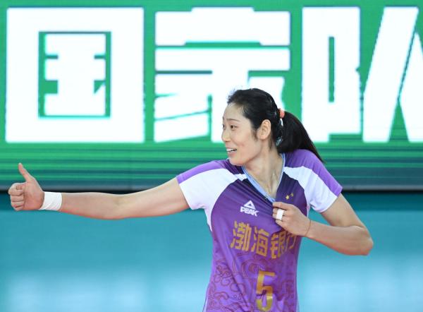 排球丨女排联赛决赛首场: 江苏胜天津(6)